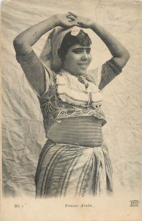 CPA TUNISIE "Femme arabe"