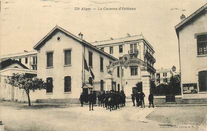 CPA ALGERIE "Alger, la caserne d'Orléans"