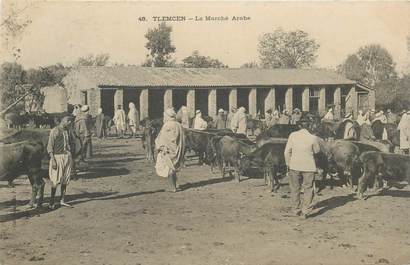 CPA ALGERIE "Tlemcen, le marché"