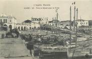Algerie CPA ALGERIE "Alger, le port, départ pour la pêche""