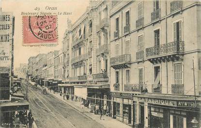 CPA ALGERIE "Oran, bld Séguin"