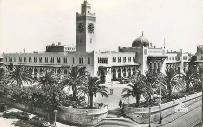 CPSM ALGERIE "Oran, la gare"