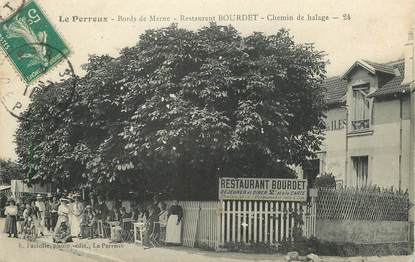 CPA FRANCE 94 "Le Perreux, restaurant Bourdet"