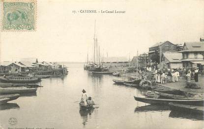 CPA GUYANE "Cayenne, le Canal Laussat"