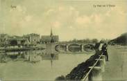 89 Yonne CPA FRANCE 89 "Sens, le pont sur l'Yonne"