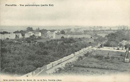 / CPA FRANCE 93 "pierrefitte, vue panoramique"