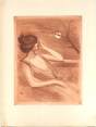 Vieux Papier DESSIN ILLUSTRATEUR Henri BOUTET / Pointe sèche