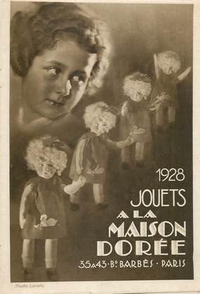 LIVRET PUBLICITAIRE "A la Maison dorée, 1928" / JOUET / POUPEE