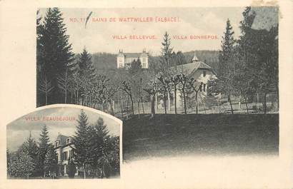 CPA FRANCE 68 "Wattwiller, Villas"