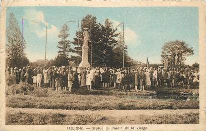 CPA FRANCE 44 "Fréligny, statue du Jardin de la Vierge"