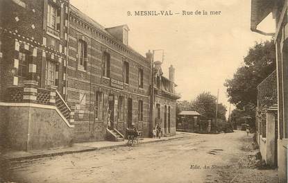 / CPA FRANCE 76 "Mesnil Val, rue de la mer"