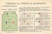 Jeux / Jouet CPA JEU / CASINO / MONACO / CARTES