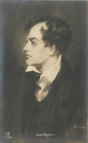 CPA ECRIVAIN / POETE "Lord Byron"