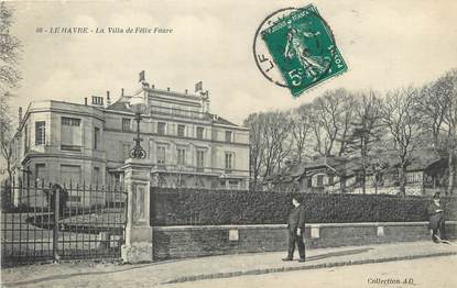 CPA FRANCE 76 "Le Havre, la villa de Félix Faure"