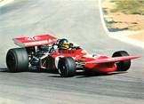 Automobile CPSM AUTOMOBILE / VOITURE COURSE FORMULE 1 / Ronnie PETERSON sur MARCH FORD 711