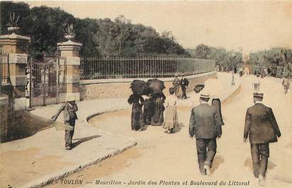 CPA FRANCE 83 "Toulon, le Mourillon, jardin des plantes"