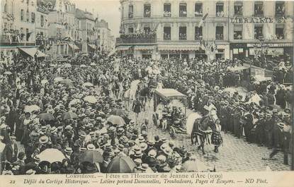 LOT 47 CPA "Fêtes en l'Honneur de Jeanne D'ARC à Compiègne, 1909"