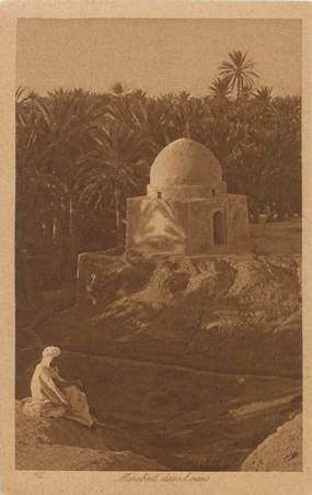 CPA SCENES ET TYPES / LEHNERT & LANDROCK / TRES BON ETAT "Marabout dans l'Oasis, N°152"