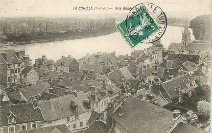 CPA FRANCE 76 "La Bouille, vue générale"