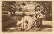 Algerie CPA SCENES ET TYPES / LEHNERT & LANDROCK / TRES BON ETAT "Dans l'Oasis, N° 258"