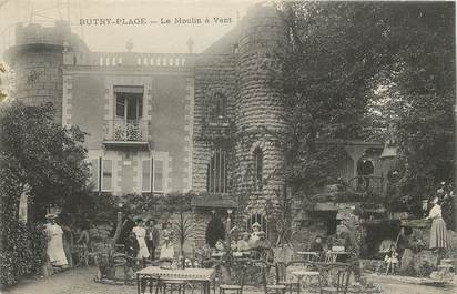 CPA FRANCE 95 "Butry plage, le moulin à vent"