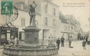 95 Val D'oise CPA FRANCE 95 "Saint Leu Taverny, place de la forge et grande rue"