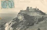 74 Haute Savoie CPA FRANCE 74 "Ruines du Chateau de Faucigny"