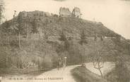 74 Haute Savoie CPA FRANCE 74 "Ruines du Chateau de Faucigny"