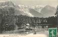 CPA FRANCE 74 "Lac des Gaillands et le Mont Blanc"