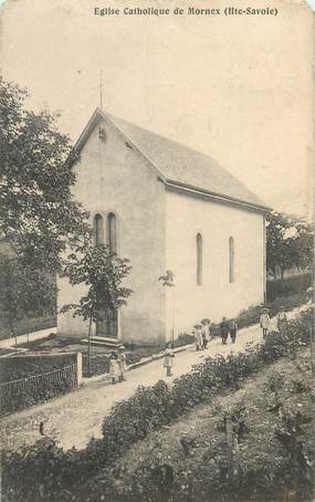 CPA FRANCE 74 "Mornex, Eglise"