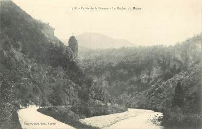 CPA FRANCE 74 "Vallée de la Dranse, le Rocher du Moine"