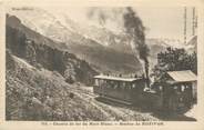 74 Haute Savoie CPA FRANCE 74 "Chemin de fer du Mont Blanc, Station de Motivon" / TRAIN