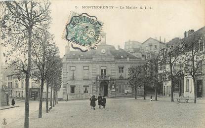 CPA FRANCE 95 "Montmorency, la mairie" AMBULANT