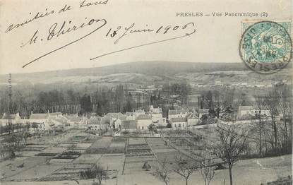 CPA FRANCE 95 "Presles, vue panoramique"