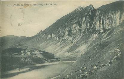 CPA FRANCE 74 "Vallée du Borne, Lac de Lessy"