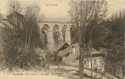 CPA FRANCE 74 "Rumilly, Le Viaduc"
