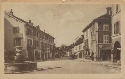 CPA FRANCE 74 "Rumilly, Place de l'Hotel de ville"