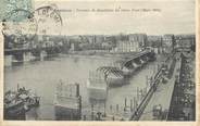 92 Haut De Seine CPA FRANCE 92 "Asnières, travaux de démolition du vieux pont"