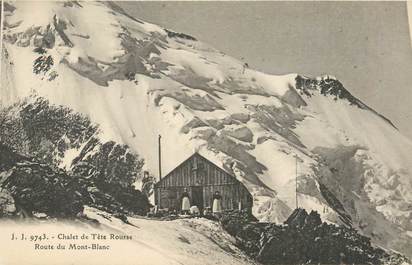 CPA FRANCE 74 "Chalet de Tête Rousse, Route du Mont Blanc"