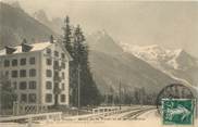 74 Haute Savoie CPA FRANCE 74 "Les Tines, Hotel de la Forêt et le Mont Blanc"