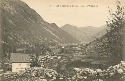 CPA FRANCE 74 "Les Tines, Vallée d'Argentière"