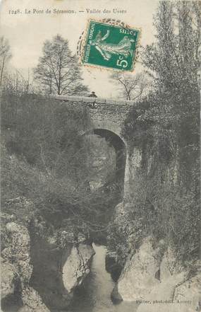 CPA FRANCE 74 "Le Pont de Sérasson, Vallée des Usses"