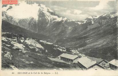 CPA FRANCE 74 "Seloge et le Col de la Seigne"