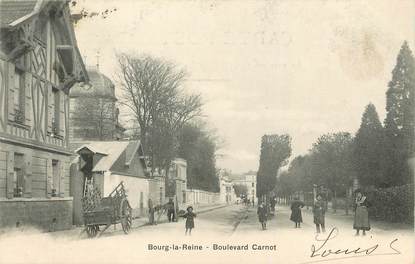 / CPA FRANCE 92 "Bourg la Reine, bld Carnot"