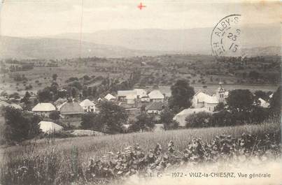 CPA FRANCE 74 "Viuz la Chiesaz"