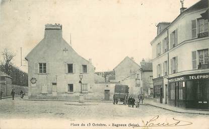 / CPA FRANCE 92 "Bagneux, place du 13 Octobre"