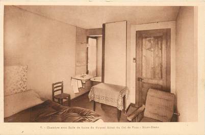 CPA FRANCE 74 "Col de Voza, Chambre du Nouvel Hotel"