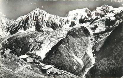 CPSM FRANCE 74 "Chalets dans le massif du Mont Blanc"