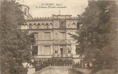 CPA FRANCE 69 "Saint Priest, le chateau"