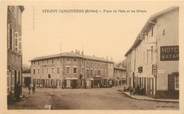 69 RhÔne CPA FRANCE 69 "Sainte Foy l'Argentière, Place de l'Isle et les Hotels"